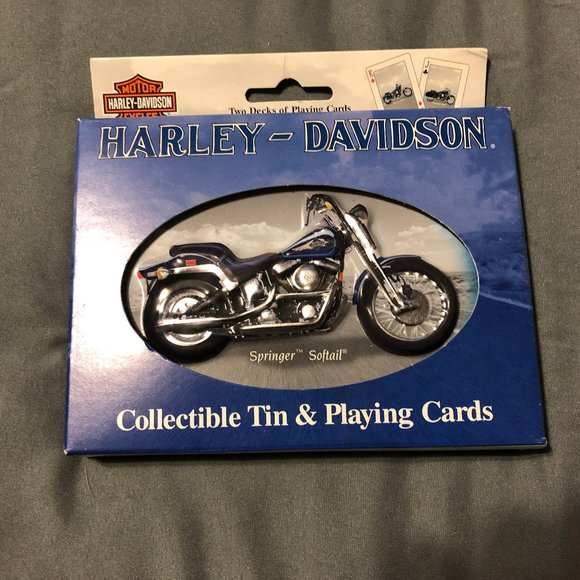 Harley-Davidson 2 Pack Playing Cards in Tin - Picture 6 of 8